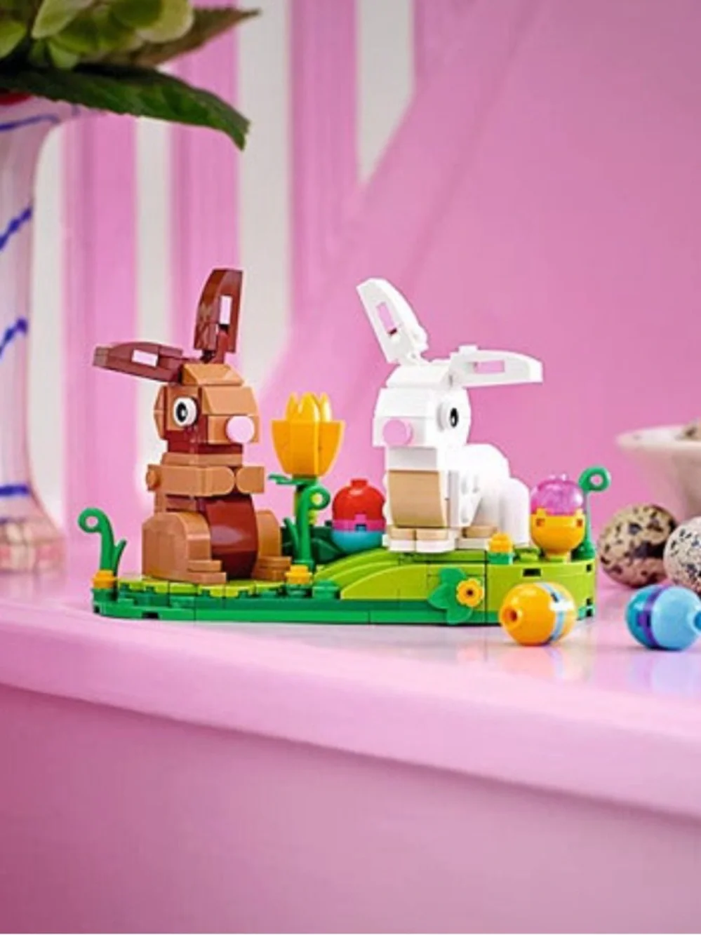 LEGO Easter Rabbits Display!